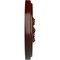 Ekena Millwork Katheryn Ceiling Medallion (Fits Canopies up to 2 1/8"), 14 1/2"OD x 2 3/4"P, Brushed Mahogany CM14KTBMF - alternate 4